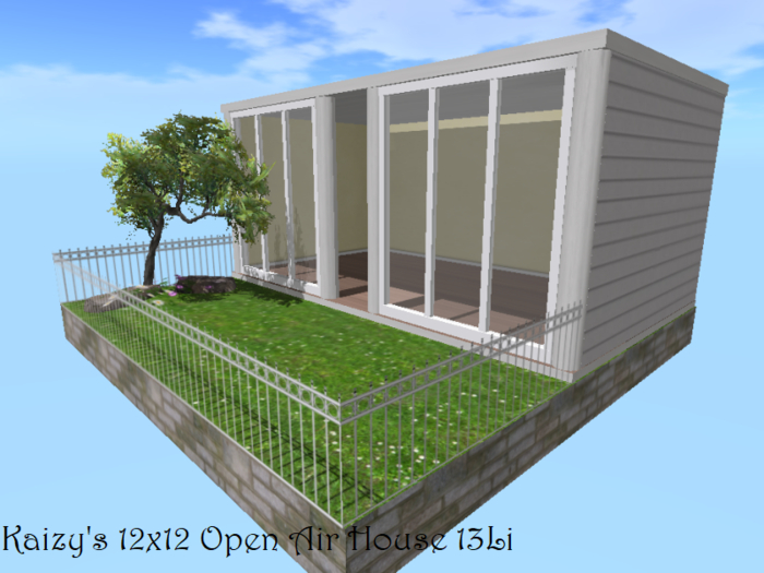 Kaizy's 12x12 Open Air House - Fog & Yellow