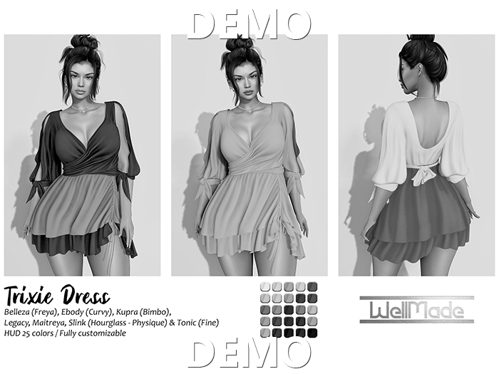 [WellMade] Trixie Dress DEMO