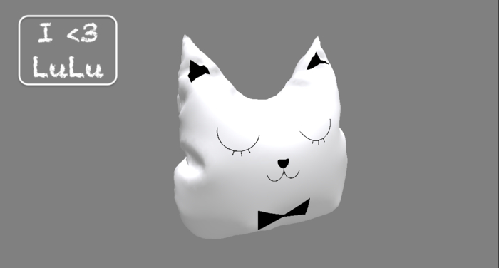 Full Perm Cat Pillow