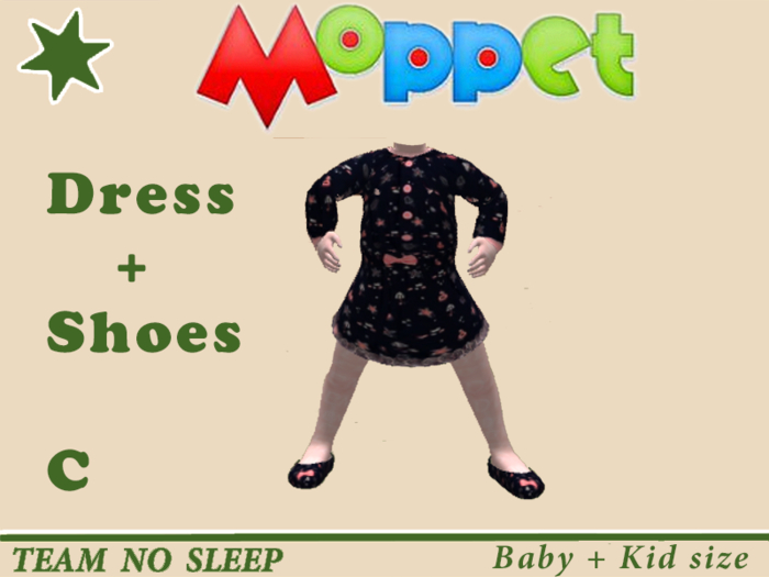moppet set dress+ pb