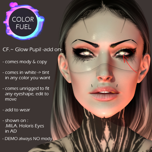 CF.~ Glow Pupil -add on-