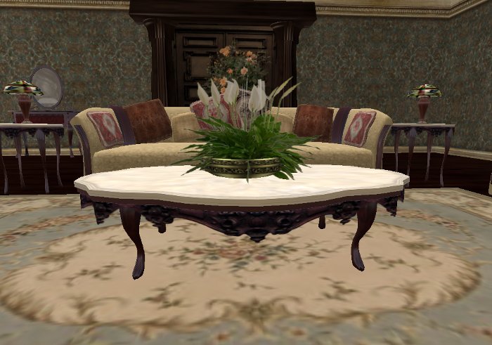 Fine Victorian Ivory Table Set