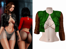 -[ vagrant ]- Ella Jacket - Latex Green