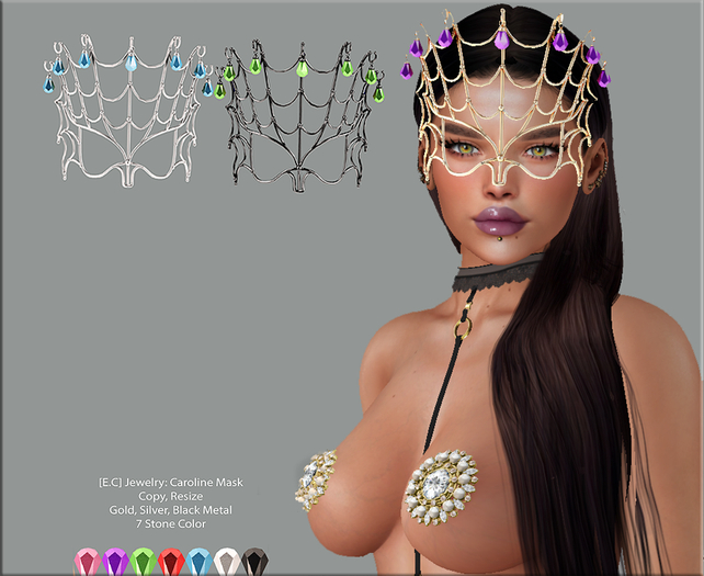 [E.C] Jewelry: Caroline Mask