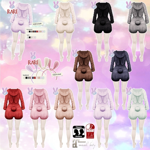 [8]"mignon." -loungewear "lapin" [fitted] red