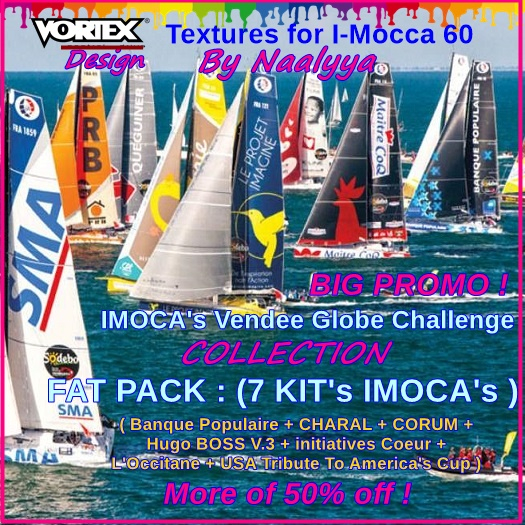(TMS) I-Mocca 60 - FAT PACK - Vortex Design : 7 Kit's Promo