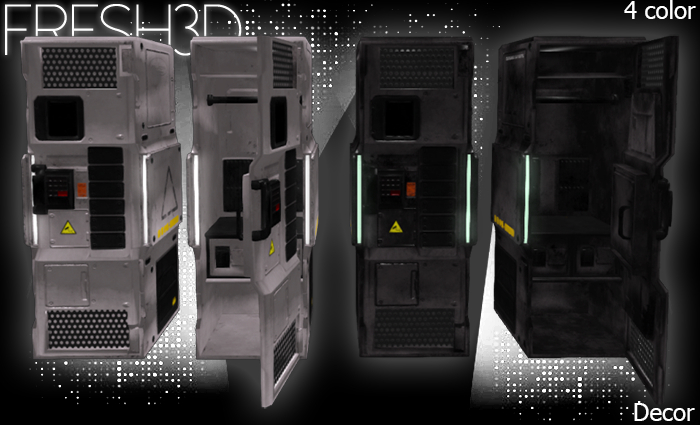 FRESH3D Sci-fi Cabinet II