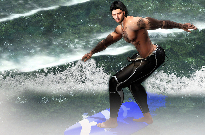 Surf'n Unisex Pose 3