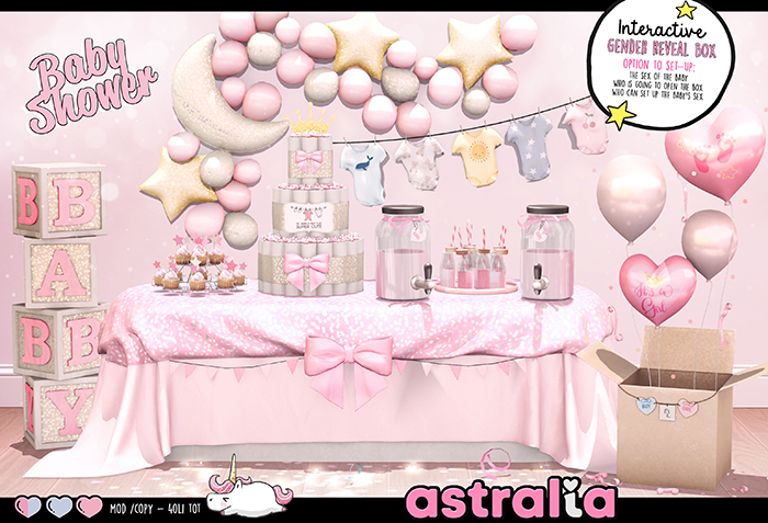 Astralia - Baby Shower! (Diaper Cake)