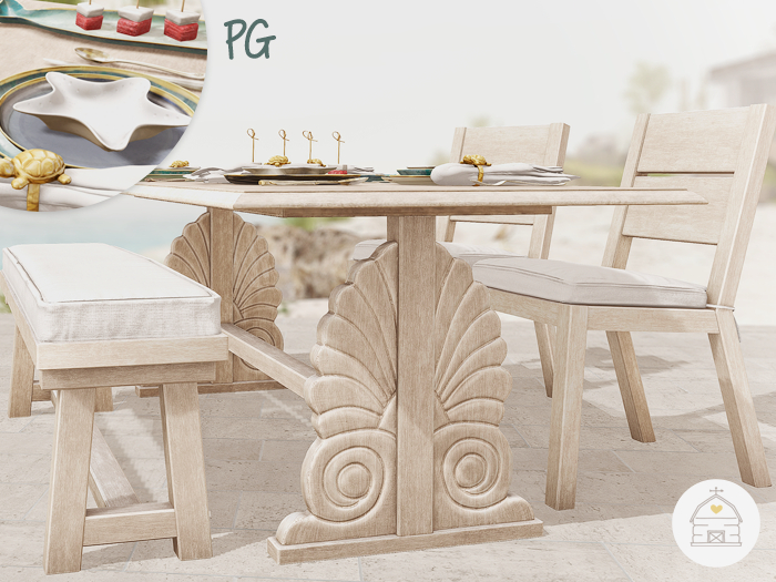 hive // coastal outdoor dining room set . pg