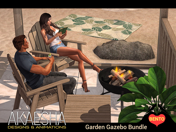 [ReACT Hangout] Patio and Garden Bundle (with bonus beachside Gazebo)