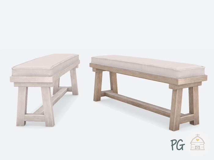 hive // coastal dining bench . pg