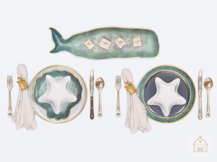 hive // coastal placemat pack