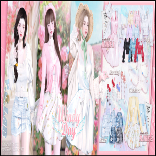 [V.C.LAB] Windy Day GACHA. top 08 (maitreya) (box)
