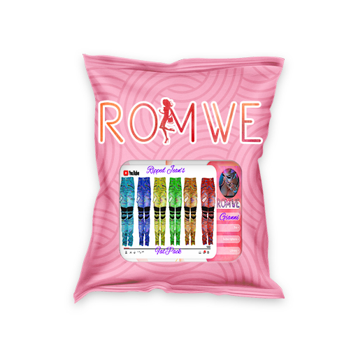 Romwe - Ripped Jeans Gianni Fatpack
