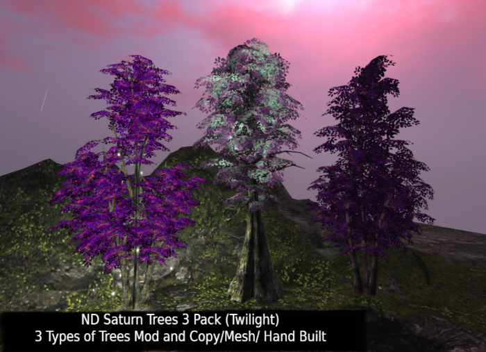 !_!ND Saturns Trees 3 Pack Twilight 