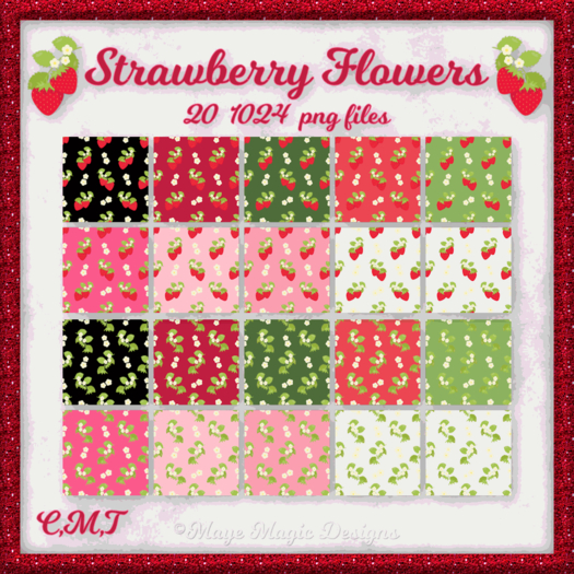 Strawberry Flowers