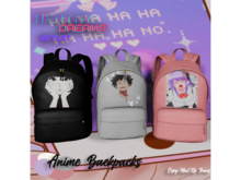 Cursd Pixie. Anime Backpacks FATPACK