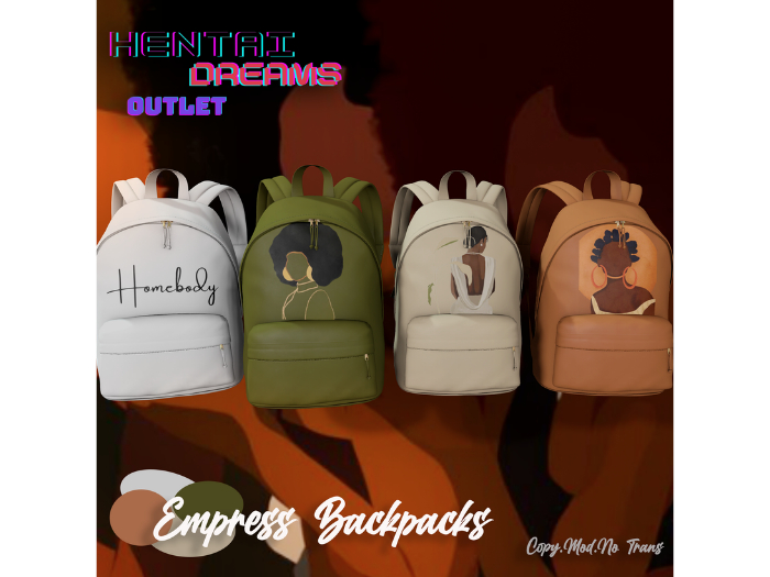Cursd Pixie. Empress Backpacks FATPACK
