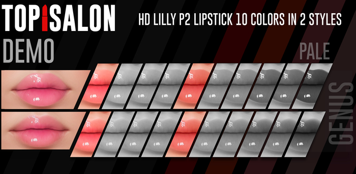 TOP1SALON - HD LILLY LIPSTICK P2 (Genus) DEMO