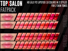 TOP1SALON - HD LILLY LIPSTICK P2 (Genus) FATPACK