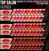 TOP1SALON - HD BARELY P2 LIPSTICK (Genus) FATPACK