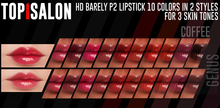 TOP1SALON - HD BARELY P2 LIPSTICK (Genus) COFFEE