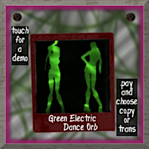 Green Electric Dance Orb