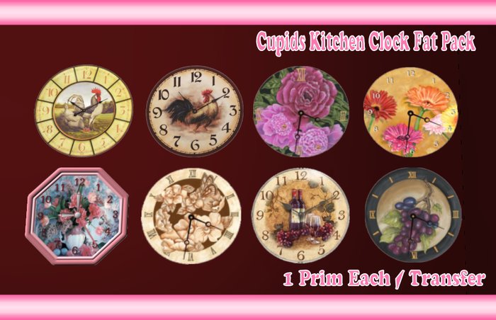 Kitchen Clocks Fat Pack