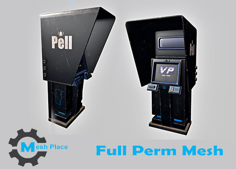 Second Life Marketplace - Mesh Place - Videophone - Full Perm Mesh