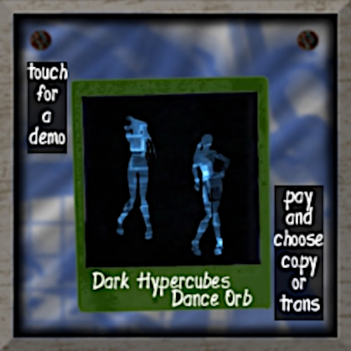 Dark Hypercubes Dance Orb
