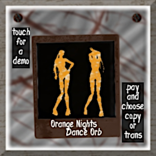 Orange Nights Dance Orb