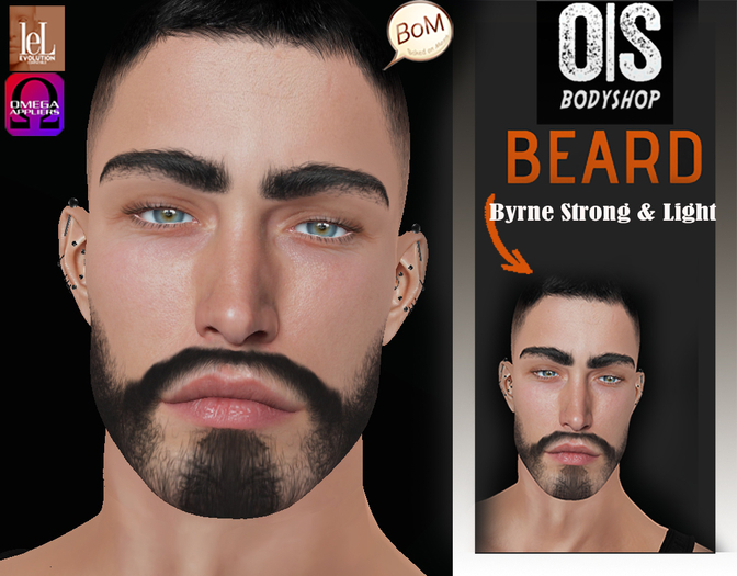 !O.S! beard Strong & Light Byrne HD pro/Omega/ Lel Evolution