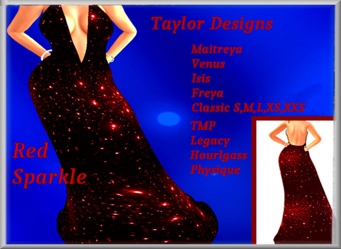 TD Deep V Red Sparkle1