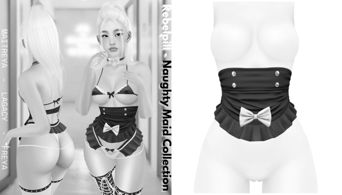 Rebelpill - Naughty Maid Collection Apron Fatpack DEMO