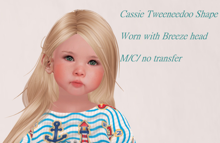 Cassie shape for Breeze head