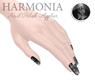 * Harmonia Black Butterfly Nail Polish Maitreya Omega Appliers