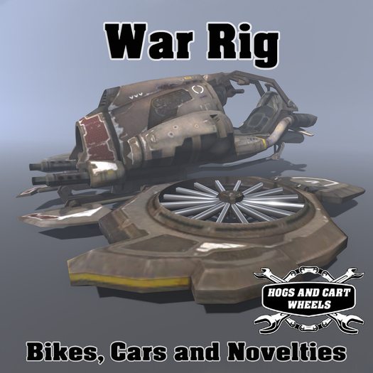 Second Life Marketplace - H&C Wheels War RIg