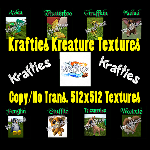 Second Life Marketplace Krafties Kreatures Textures second-life-marketplace-krafties-kreatures-textures