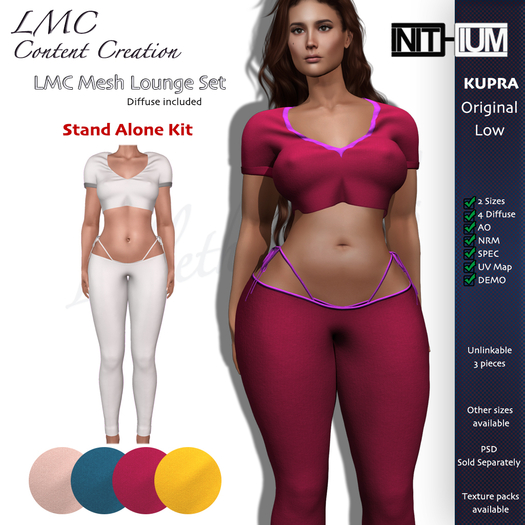 LMC Mesh - Lounge Set - KUPRA Sizes Only 