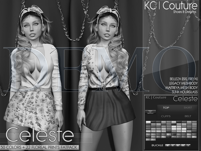 *DEMO* -KC- CELESTE DRESS / MAITREYA LEGACY FREYA ISIS HG