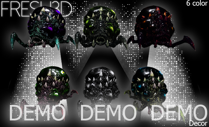 FRESH3D Alien Spider DEMO