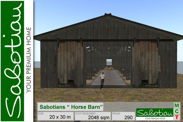 Sabotian "Horse Stable / Barn"