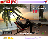 [PG] A+ Canvas Beach Chair - MF 