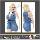 Summer Denim Blue Ethnic 