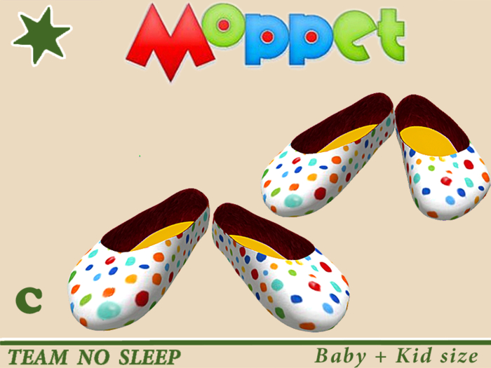 Moppet shoes dots