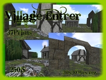 l'Entrer du village "kit"