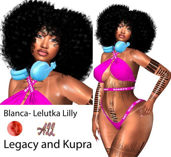 [All Shapes]- Shape Blanca- Lelutka Lilly
