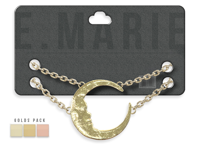 e.marie // Lua Necklace - Golds