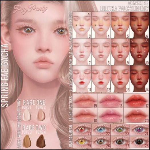 6 [ Pity Party ] Spring Fae Gacha { Tone 4 }  Honey